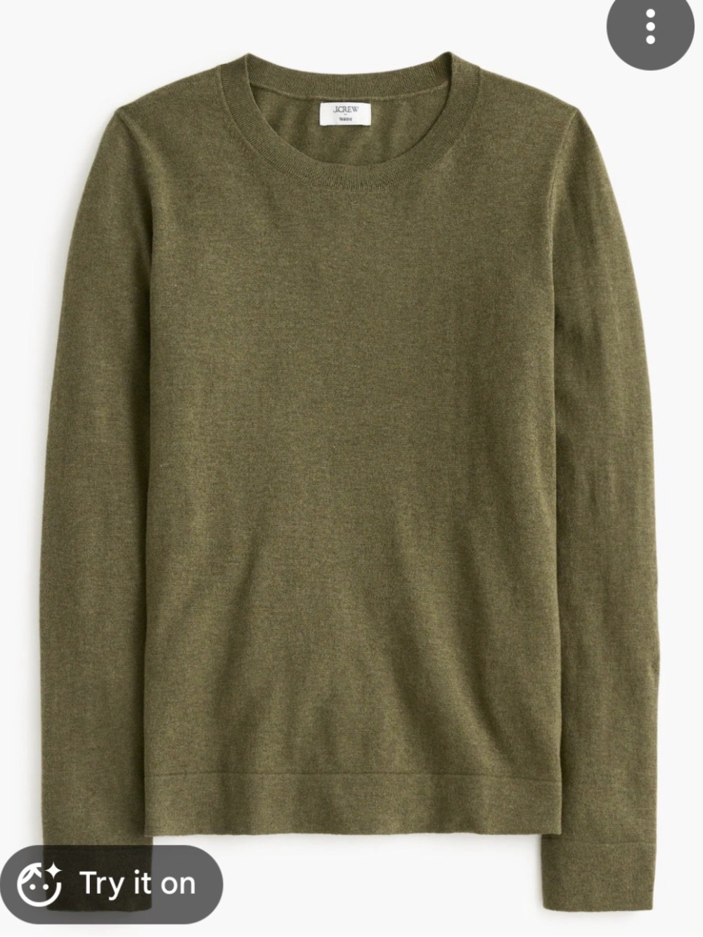 J. Crew Teddie Crewneck Sweater
